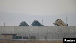 駐韓美軍基地的愛國者反導系統 （資料圖片）