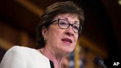 共和黨聯邦參議員蘇珊柯林斯。