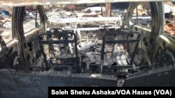 Hari bom din da aka kai da mota a Jos, Mayu 22, 2014.