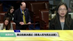 VOA连线(莫雨)：美众院表决通过《香港人权与民主法案》