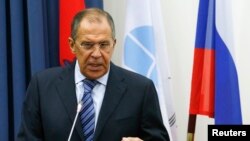 俄罗斯外长拉夫罗夫。（资料照片）