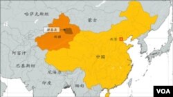 中国新疆维吾尔自治区吐鲁番鄯善县地理位置。