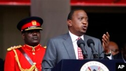 Shugaban Kenya Uhuru Kenyatta. 
