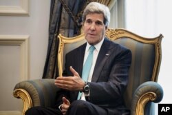 美国国务卿约翰•克里