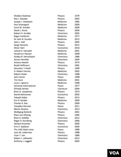 154位诺贝尔奖得主为营救刘晓波的公开信(三)