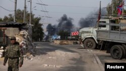 烏克蘭分離武裝巡視據點