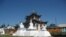 1945年苏共当局首次允许兴建的第一座寺庙，位于布里亚特首府乌兰乌德郊外。（美国之音白桦拍摄）
