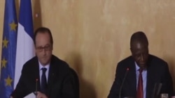 法國總統訪問畿內亞 關注伊波拉