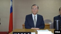 台灣海巡署署長王進旺（美國之音申華拍攝）