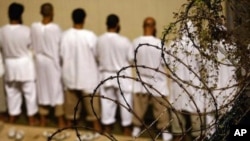 在押塔利班成員(資料圖片)