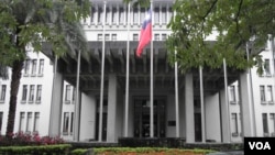 台湾外交部(美国之音申华拍摄)