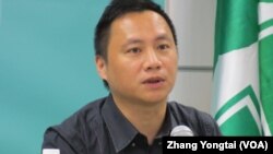 六四民運領袖王丹(美國之音張永泰拍攝)