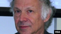 南加州大学骆思典教授(美国之音国符拍摄)