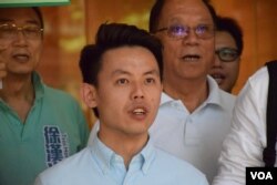 香港民主黨副主席羅健熙。(美國之音湯惠芸)