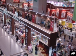 香港书展大厅一隅