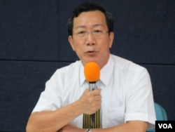 台湾律师公会大陆委员会主委姜志俊律师 (美国之音张永泰拍摄)