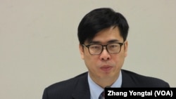 民进党立委 陈其迈(美国之音张永泰拍摄)