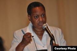 “全美制止家暴网”负责公共政策的副主席保莉特·沙利文·摩尔