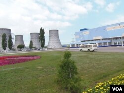 俄羅斯南部的沃羅涅日核電站，其中一些機組與中國田灣核電站相似，當地許多俄羅斯工程師參加過田灣核電站建設（美國之音白樺拍攝）