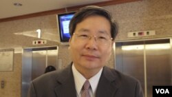 台湾团结联盟立法委员许忠信(美国之音申华拍摄)