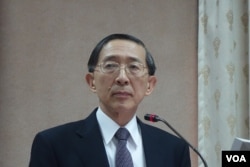 台湾外交部长林永乐(美国之音张佩芝拍摄)