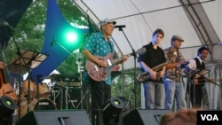 丹尼音乐节现场（美国之音杨明拍摄）