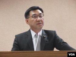 台灣在野黨國民黨立委江啟臣（美國之音張永泰拍攝）