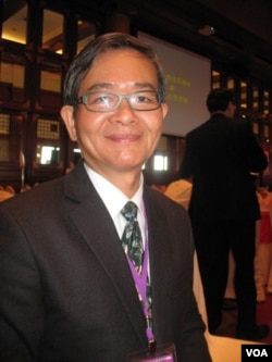 永冠能源科技集团董事长 张贤铭(美国之音申华拍摄)