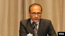 台湾行政院长林全资料照（美国之音林枫拍摄）