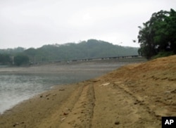 台湾水库日见干枯