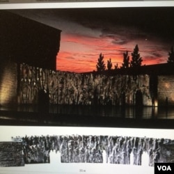 “悲伤墙”纪念碑方案。