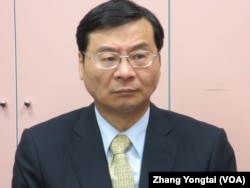 台灣財政部次長 曾銘宗(美國之音張永泰拍攝)