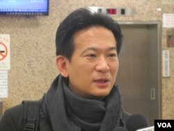 台湾执政党民进党立委林俊宪(美国之音张永泰拍摄)