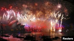 Сидней, Австралия. 1 января 2018 г.