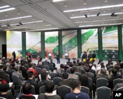 首次政见会现场