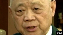 北京电影学院黄式宪教授(美国之音国符拍摄)