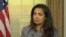 美国国务院主管民主、人权和劳工事务代理助理国务卿乌兹拉•泽雅(美国之音视频截图)