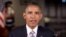 President Barack Obama is seen delivering his weekly address (White House video screen grab).