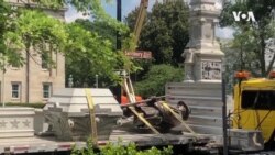 抗議種族歧視示威活動中多個邦聯紀念雕像被推倒