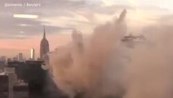 Пожар в башне Трампа