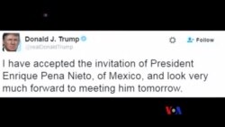 川普發表移民政策講話之前將前往墨西哥