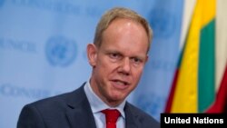 英國常駐聯合國代表里克羅夫特。