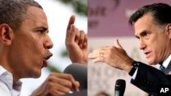 Барак Обама и Митт Ромни