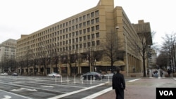 美國聯邦調查局的J·埃德加·胡佛總部大樓（資料照）