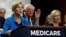Senator Elizabeth Warren (D-MA) speaks during an event to introduce the "Medicare for All Act of 2017" on Capitol Hill in Washington, Sept. 13, 2017. All three senators have been mentioned as possible contenders for the 2020 Democratic presidential nomination. 