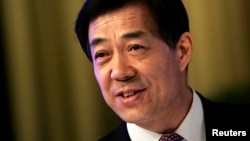 2008年1月26日原重庆市党委书记薄熙来出席国人民政治协商会议