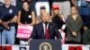 U.S. President Donald Trump speaks during a rally at the U.S. Cellular Center in Cedar Rapids, Iowa, June 21, 2017. 