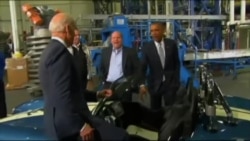 奥巴马强调美国制造业的成就