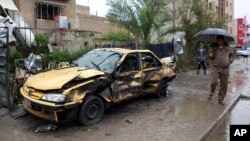 2月3日﹐伊拉克北部一個商業區發生炸彈爆炸。