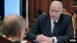 俄罗斯联邦调查委员会主席巴斯特雷金（资料照）